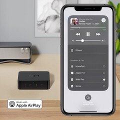 WiiM Pro AirPlay 2 Receiver, Google Cast Audio, WiFi Multiroom Streamer