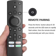 NS-RCFNA-19 CT-RC1US-19 Replaced Voice Remote for Toshiba/Insignia Fire TV