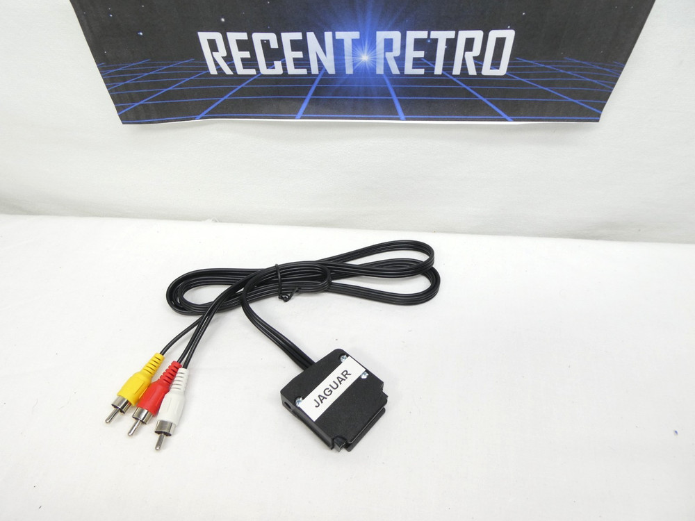 Atari Jaguar composite AV cable 3ft.