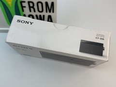 Sony ICF-306 Portable AM/FM Radio W/ Carrying Handle Battery Powered New In Box