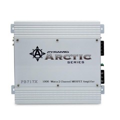 PYRAMID 2 Channel Car Audio Stereo Speaker Box Sub Woofer Power Amplifier
