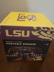 LSU TIGERS – Wireless Portable Speaker – 10 Hours – NEW