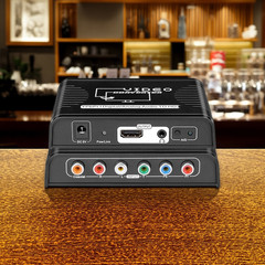 5 RCA Ypbpr Component Coaxial Audio to HDMI Video Converter for DVD PS2 XbAr