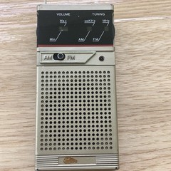 Vintage International Portable Radio DO-8H, 2 AA, Hong Kong, AS IS