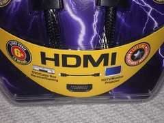 Xtreme 6ft 24K GOLD FULL HD 1.3B Ultra High Speed HDMI CABLE #83106 Solder Free