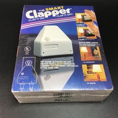 Smart CLAPPER On/Off Sound Light Sensor Wireless Switch NEW Sealed Box Vintage