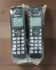 Panasonic KX-TGC352B Black 2-Handset Expandable Cordless Phone System (No Box)