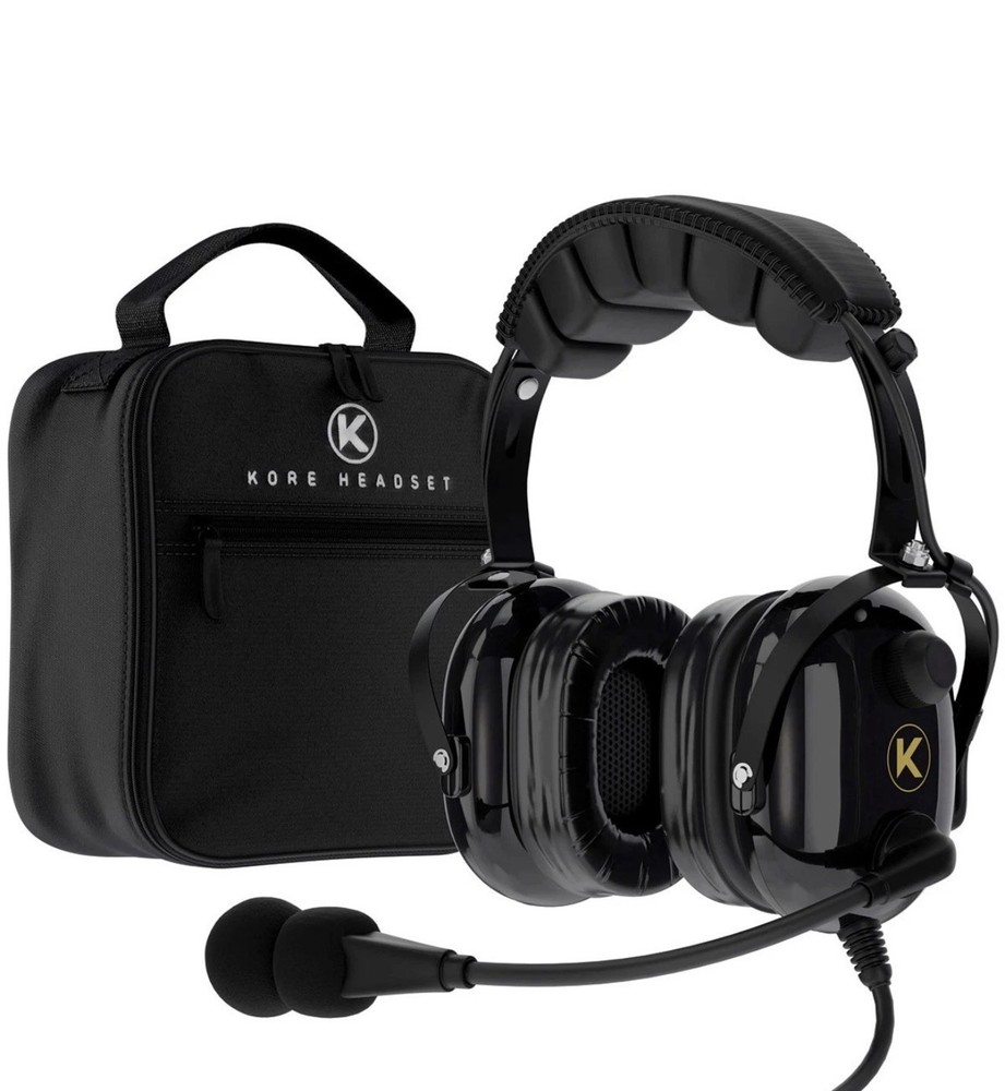 New KORE AVIATION KA-1 Headset with Bag