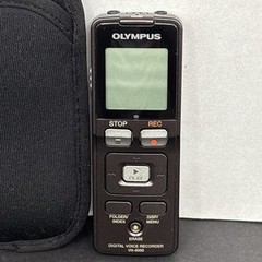 Olympus VN-6000 Handheld Digital Voice Recorder With Case And Batteries Tested