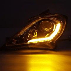 LED Headlights DRL Turning for Yamaha Wolverine 350 450 Raptor 700 700R YFZ 450