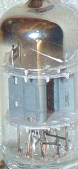 NOS MATCH QUAD *D* GETTERS 5 STAR 6201 ECC81 12AT7 3 MICA TUBES USA MADE 1950’S