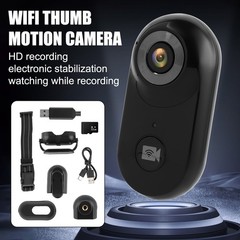 Wi-Fi Cat Dog Pet Collar 1080P HD Monitor Camera Video Recorder Mini Body Camera