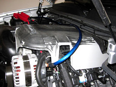 BIG 3 Upgraded BLUE/BLACK 1/0 AWG Gauge Copper Snakeskin Cable Alternator Wire