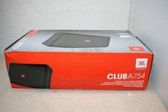 JBL Club A754 400W RMS Class-H Compact 4-Channel Amplifier