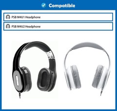 Comfortable Earpads Cushion Replacement Compatible with PSB M4U1 M4U…