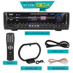Pyle Bluetooth Digital Home Theater MP3/USB/SD Stereo Receiver 300 Watt