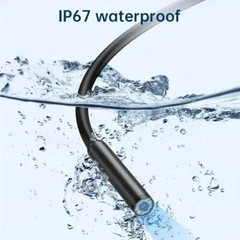 6LED USB Snake Endoscope Borescope HD Inspection Camera For Android Type C Lot
