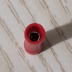 1000pcs Red Fully Insulated 22-16AWG Wire Crimp Butt Connectors Splice Terminals