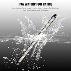 2 PCS Exterior Car LED Lights Flexible LED Daytime Running Light 13.5 Inches