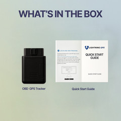 Lightning GPS OBD-II GPS Tracker for Vehicles – Cars Hidden GPS Tracking Device