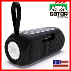 Bluetooth Wireless Portable Speaker Solar Power Stereo Bass USB SD FM Radio LOUD