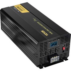 VEVOR Pure Sine Wave Inverter Power Inverter 5000W DC12V to AC120V Inverter LCD