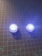 Blacklight UV LED Light Pod Single Color Blue Red Ultraviolet Portable Cosplay