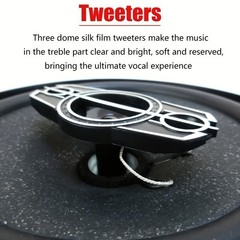 1 Pair 5″/6″ 4-Way 600W Car Coaxial Speakers – Ideal for Car/Truck Doors