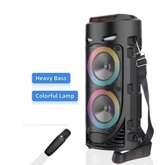1000W Party Speaker w/ Bluetooth karaoke Machine wireless Microphone