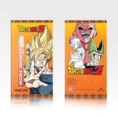 DRAGON BALL Z SAIYAN ARC CHARACTERS LEATHER BOOK CASE FOR APPLE iPOD TOUCH MP3