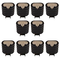 10x Exell 5/V150H 3 Pin 6V 150mAh NiMH Battery 55615305059