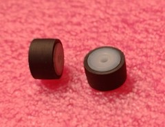 Set of 4 Pinch Rollers for Pioneer CT-W501 cassette decks 11mm x 7mm x 2mm