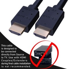 VANCO High Speed HDMI Cable w/ Ethernet & RedMere Chip, 35 ft. **Open Box**