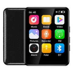 Bluetooth 5.3 Touch Screen MP3 Player Sport Lossless Sound HIFI Music FM Radio