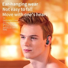 Wireless Bluetooth 5.3 Headset TWS Earphones Earbuds Stereo Headphones Ear Hook