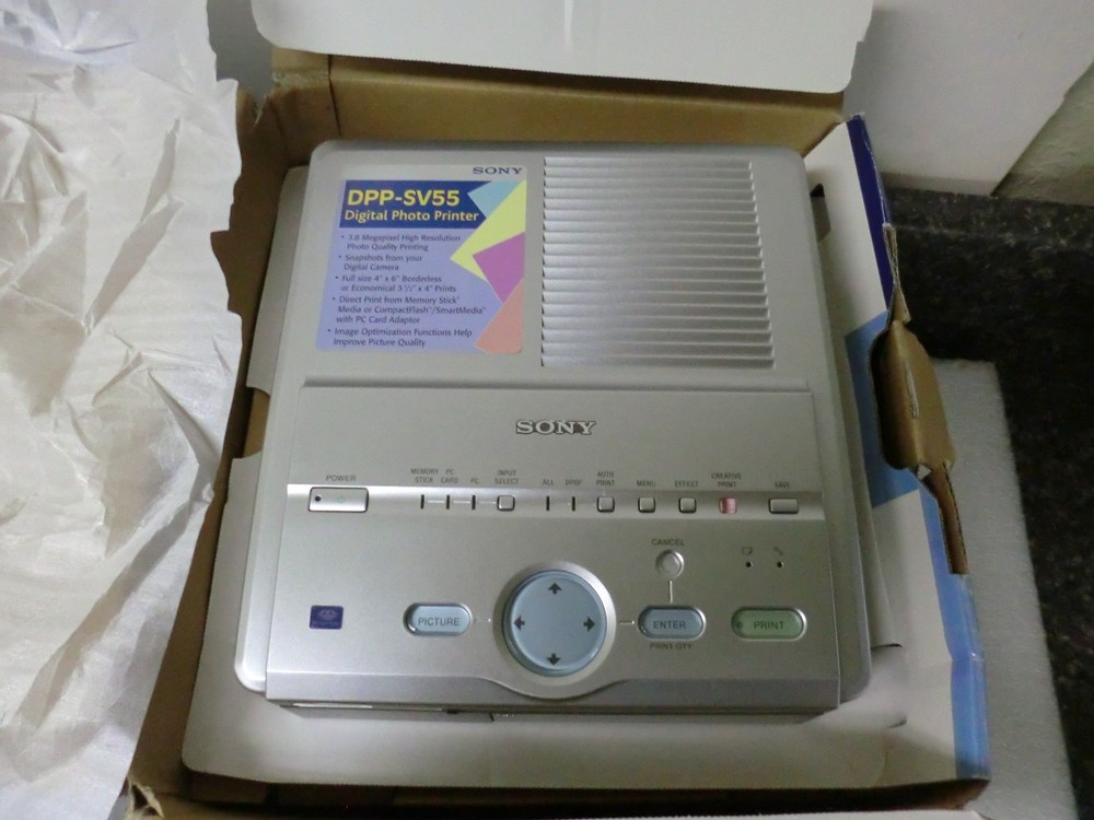 Sony DPP-SV55 Digital Photo Printer – In Opened Retail Box – Great Condition