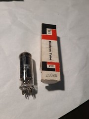 Lot 10 ITT/Lindal Electronic Tubes w BOXES 6CA4, 17GK8, 17CU5, 25BK5, 30CW5 ETC