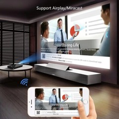 P09 Mini DLP Projector 4K Android 9.0 WiFi Bluetooth 1080P Home Theater System