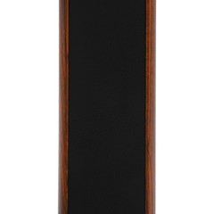 35.4in Rosewood Wood Grain Speaker Stands Pair Sand-Fillable Column 90cm