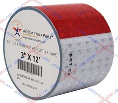 [ALL STAR TRUCK PARTS] Conspicuity Tape DOT-C2 Approved Reflective Truck Trailer