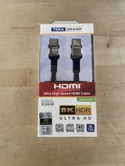 Tera Grand ultra high speed HDMI cable 7680x4320p-8k HDR ultra hd-48 Gbps-6ft