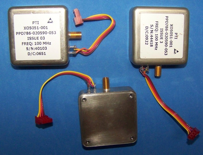 Lot Two 100MHz 20dBm output OCXO/SRD driver -154dBc/Hz@2KHz OFFSET P.N. issue 3!