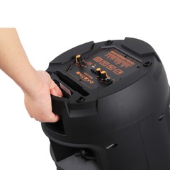 Loud Portable Bluetooth Speaker Dual Sub woofer Party Heavy Bass Sound System
