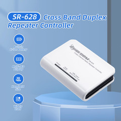 SR-628 Cross Band Duplex Repeater Controller with 2 X K Plug 46-K Cable for Kenw