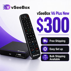 V6 PLUS Android TV Box | Smart Media Player | 4GB RAM + 64GB Storage | 4K/8K