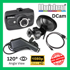 Dash Cam 120° Front View Camera Plug And Play 1080p HD Pro Auto Car Truck Uniden