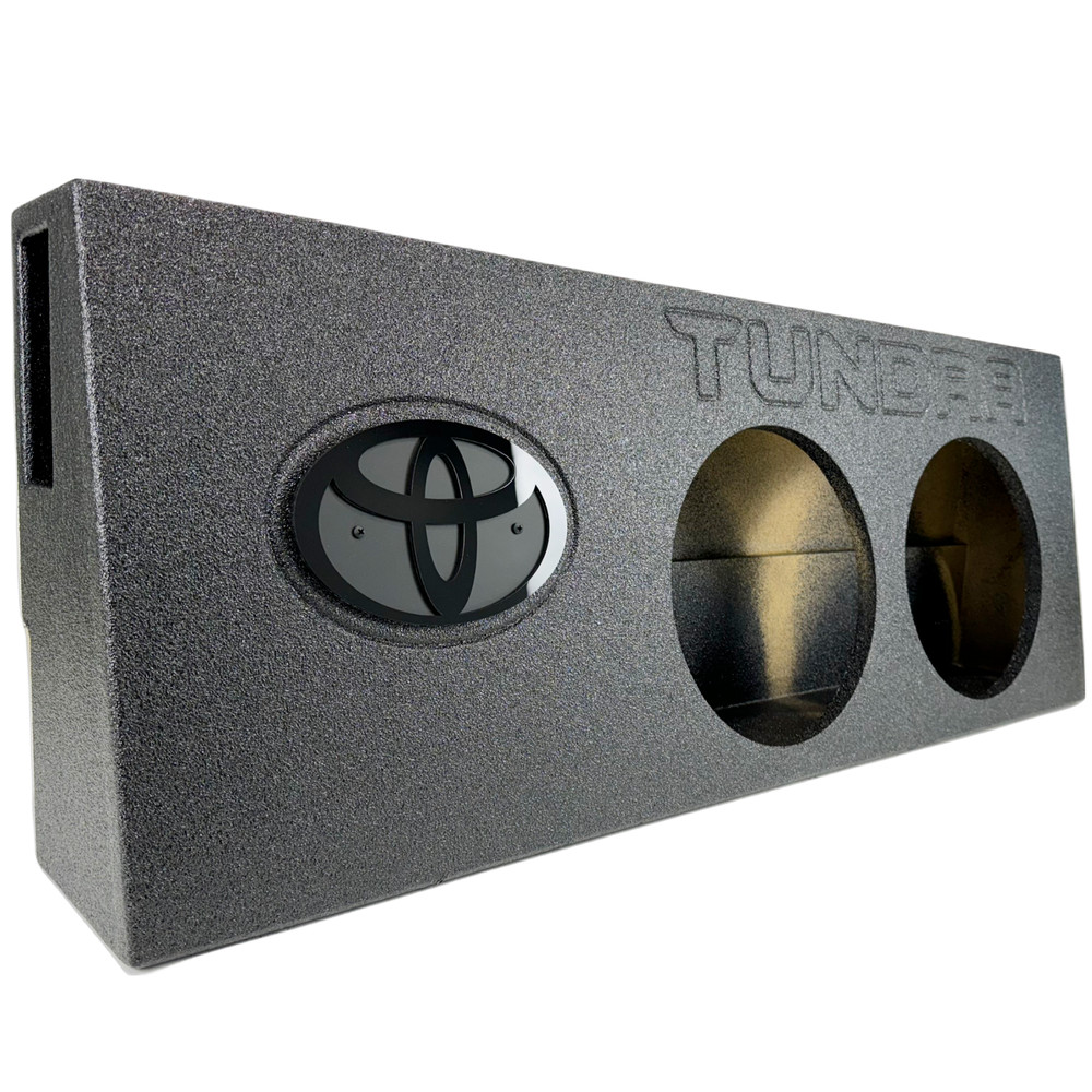 2007 – 2013 Toyota Tundra Crew Max Truck Dual 12″ Sub Box Subwoofer Enclosure