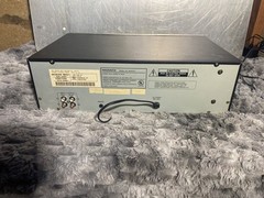 Magnavox MCB200 BK01 Dual Stereo Cassette Deck Dolby Parts Only Powers On