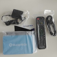 SuperBox S6 Max Android TV Box 4K Smart Media Stream Time Shift Voice Remote