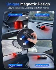 Car Security Alarm with Wireless Remote, 108dB Loud Siren, 3-Level Sensitivit…